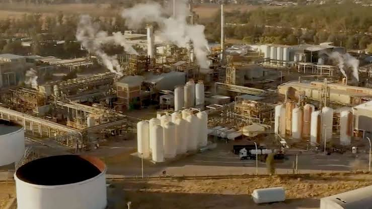 Otro dato destacado del informe fue la mejora de la balanza comercial química.