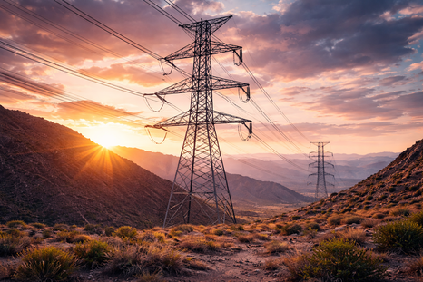 La infraestructura eléctrica en disputa en San Juan. La infraestructura eléctrica en disputa en San Juan.