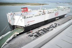 Uno de los barcos de la marca china BYD.