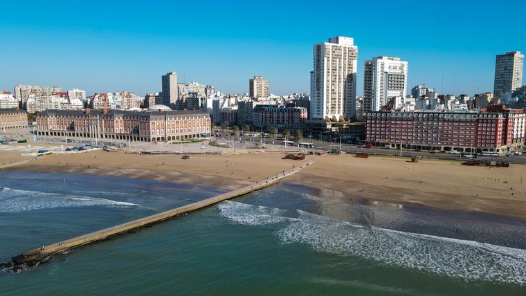 Tradicional imagen de Mar del Plata y la Costa Atlántica. Tradicional imagen de Mar del Plata y la Costa Atlántica.